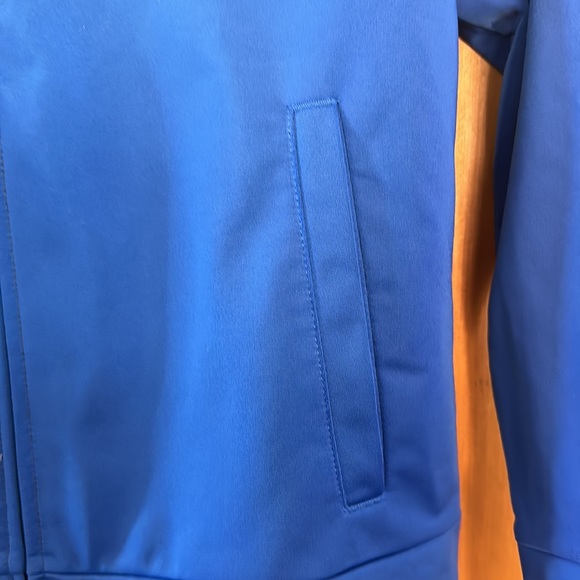 ADIDAS  like new zip front track suit (jacket and pants) - Picture 4 of 14